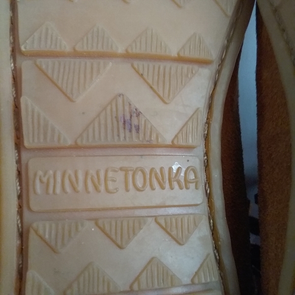 SOLD - Minnetonka Concho Suede Moccasins Boots Women's 8 - Picture 7 of 9